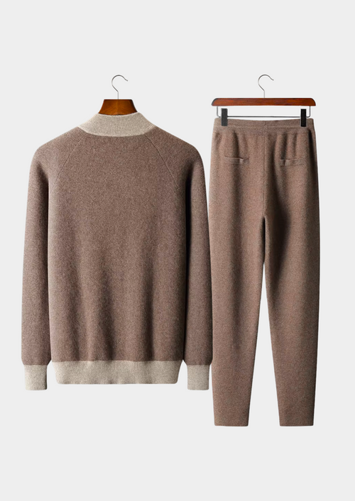 100% CASHMERE LEISURE TRACKSUIT
